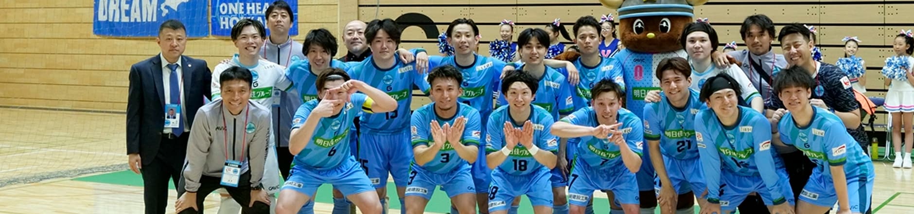 サッカーチームの画像